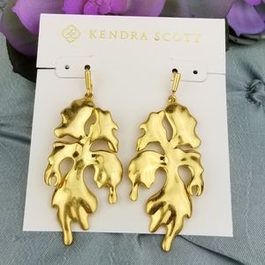 Vintage Gold, Kendra Scott, Savannah, Earrings